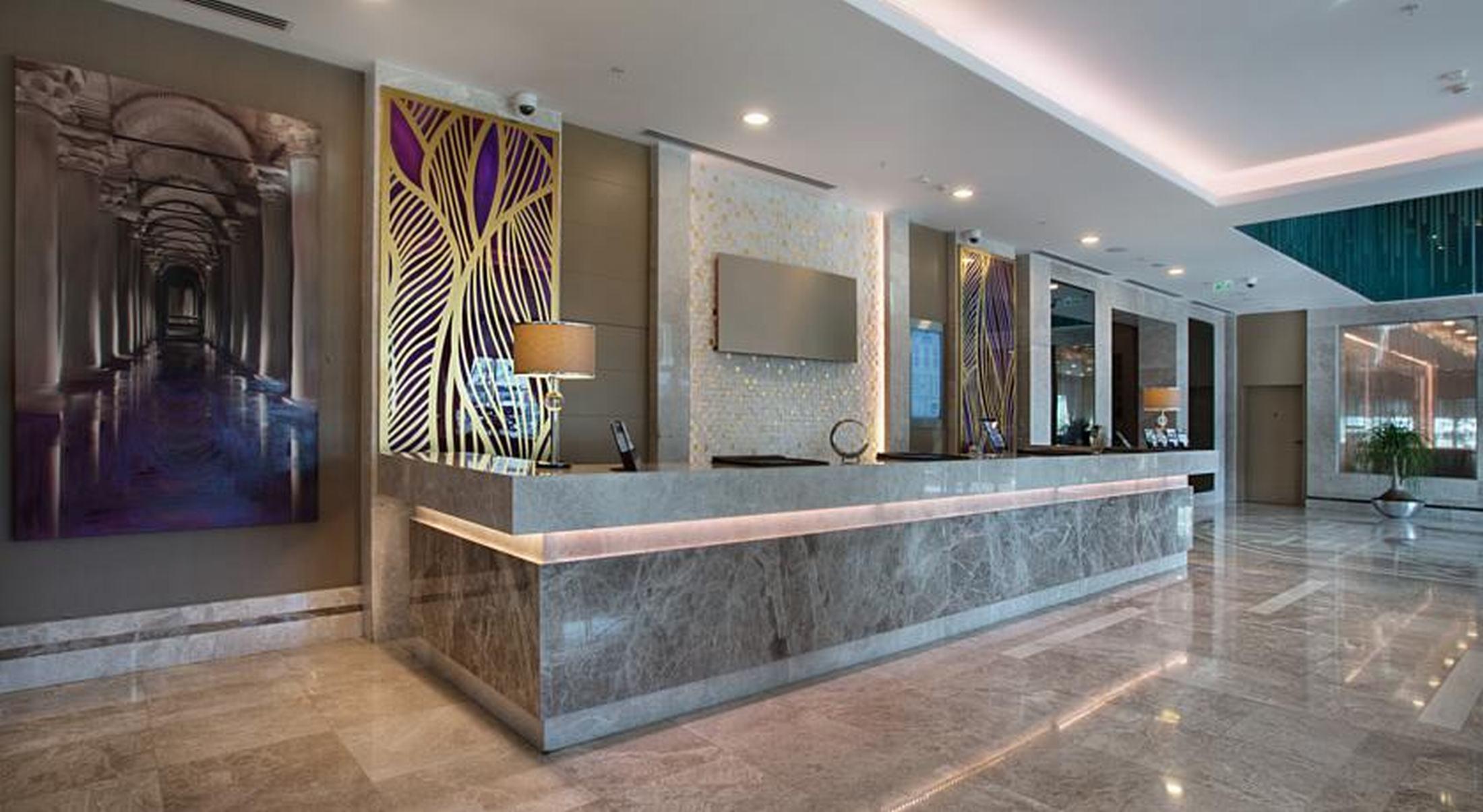 Dedeman Bostanci Istanbul Hotel & Convention Center Zewnętrze zdjęcie The lobby of the hotel